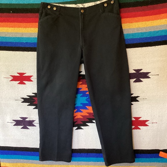 Ben Davis black work pants size 40 x 30 - Picture 1 of 15
